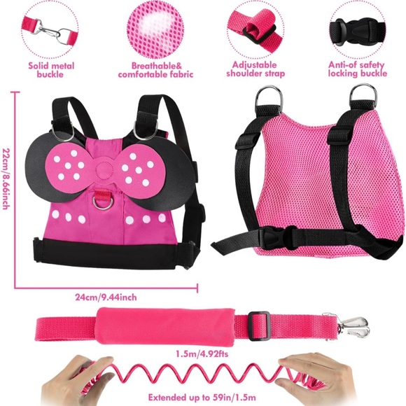 Toddlers Leash for Walking harness - Picture 5 of 6